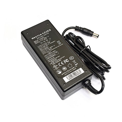 MOSTCN 정품 M120500P911 / 12V 5000mA 모니터 전원 어댑터, 1개, 블랙+케이블
