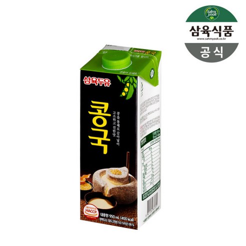 삼육두유 콩국, 1개, 950ml