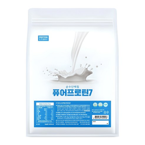 프로틴스토리 맛있는 단백질 퓨어프로틴7, 1개, 3kg, 네츄럴(무맛)