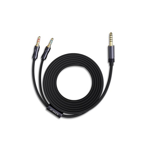 FiiO LL-4.4A 헤드폰 케이블 이중 3.5mm to 4.4mm 밸런싱업그레이드 라인 1.5m 오디오 케이블, 1개