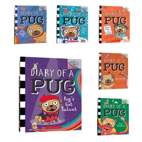 초등영어 scholastic 원서 DIARY OF A PUG 읽기 6종세트