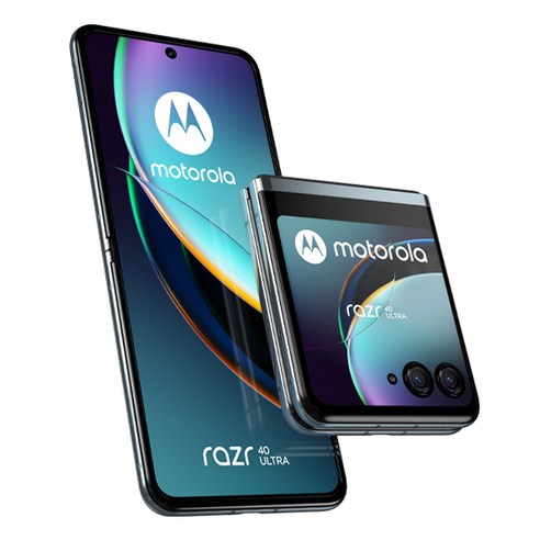 모토로라 레이져 razr 40 울트라 5G 자급제 256GB XT2321-1, 글레시어 블루