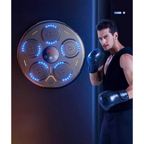 뮤직복싱기계 뮤직 권투 기계 음악 스마트, 스마트 블랙 성인 백색광