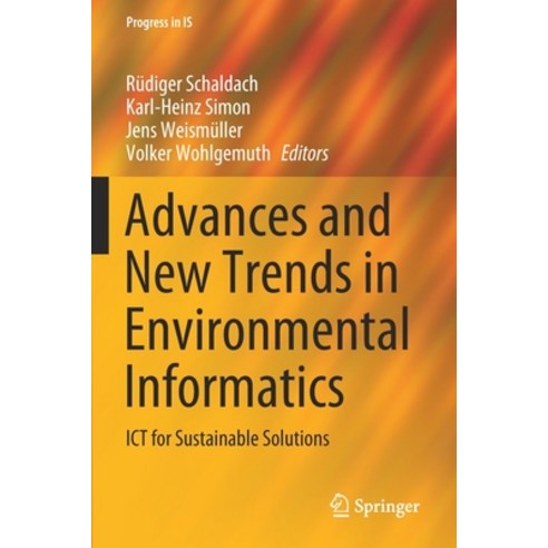 Advances and New Trends in Environmental Informatics: Ict for Sustainable Solutions Paperback, Springer, English, 9783030308643