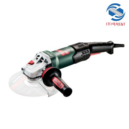 메타보 정품 WE 19-180 Quick RT 180mm 독일생산 유선 전기 전동 그라인더 경량 1900W 저진동 601088000, 1개