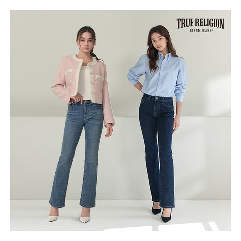 [트루릴리전] (TRUE RELIGION) 24SS 여성 이스코 데님 2종