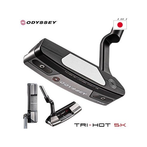 ODYSSEY TRI HOT 5K TWO 퍼터 우측용 STR E LAB 샤프트 장착 모델 2022년, 33인치