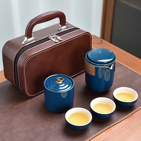 일본 여행 휴대용 빠른 컵 한 냄비 세 컵 쿵푸 차 주전자 작은 는 를 할, 스타일 1