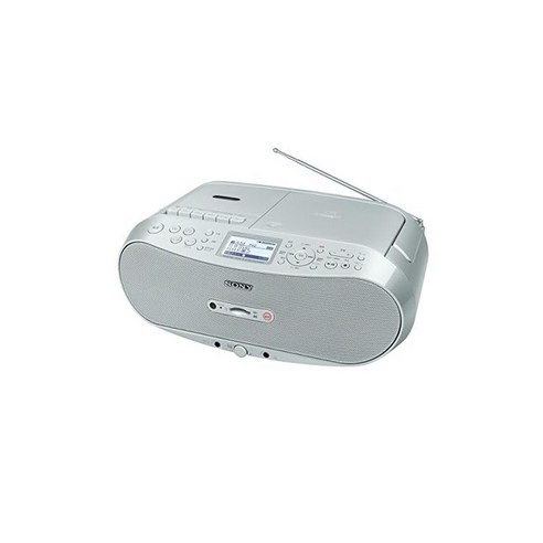 소니 CD 라디카세 레코더 FM AM 와이드 SD카드 지원 녹음 가능 CFD-RS501