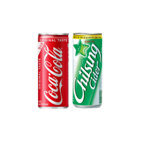 코카콜라 칠성사이다 245ml 2종 30캔 세트, 1세트 칠성사이다250 코카콜라 칠성사이다 245ml 2종 30캔 세트, 1세트 칠성사이다250