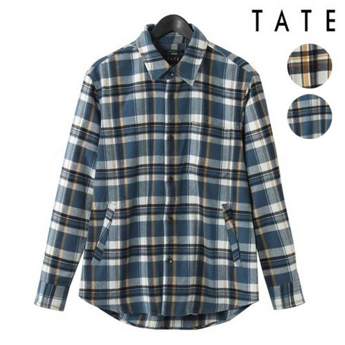 테이트 TATE 남성 체크 카라 셔츠 2color KAAW9MGJ040 하프클럽 Best Top5