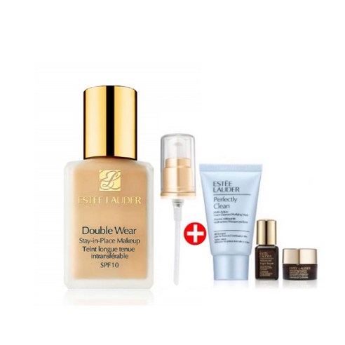 [백화점정품] 에스티로더 더블웨어 파운데이션 30ml 펌핑기포함+사은, 2CO 쿨바닐라(펌핑기+사은품), 1개
