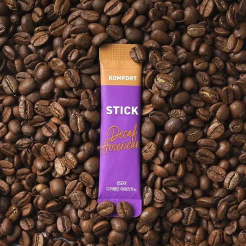 디카페인 애호가를 위한 편리하고 풍부한 스틱커피