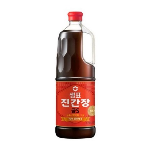 샘표 진간장 금S, 1.7L, 3개