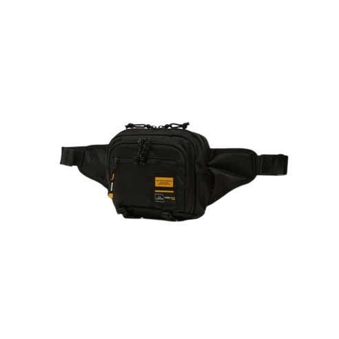 아이더 아이더(EIDER) 남녀공용 코듀라원단 힙색 내구성우수 로고포인트 등산 스포츠 워킹 캠핑 야외활동 아웃도어 여행 DUA23B49 CORDURA ECO (코듀라 에코) Z11, 블랙