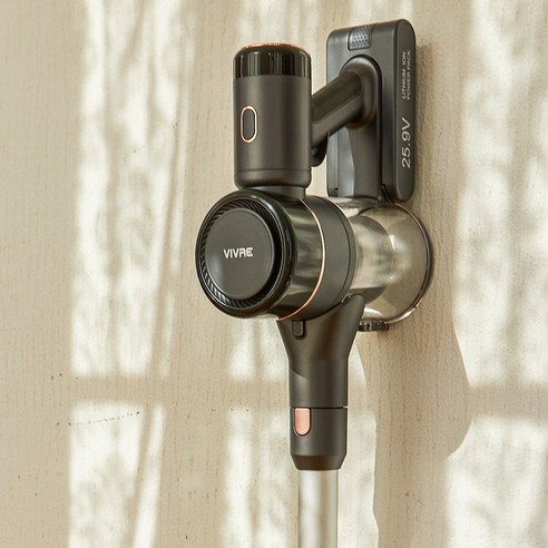 가볍고 강력하게! 비브르 무선 스틱 청소기로 쉽고 쾌적한 청소 경험하세요.