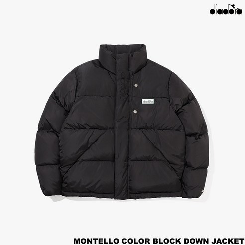 디아도라패딩 디아도라 몬텔로 윈터 덕다운 자켓 BLACK 캐주얼 경량성 보온성 구스다운 남녀공용 패딩 상세설명 및 관련상품