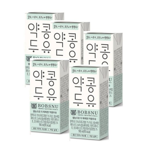 서울대밥스누 쌀눈으로 더 똑똑한 약콩두유