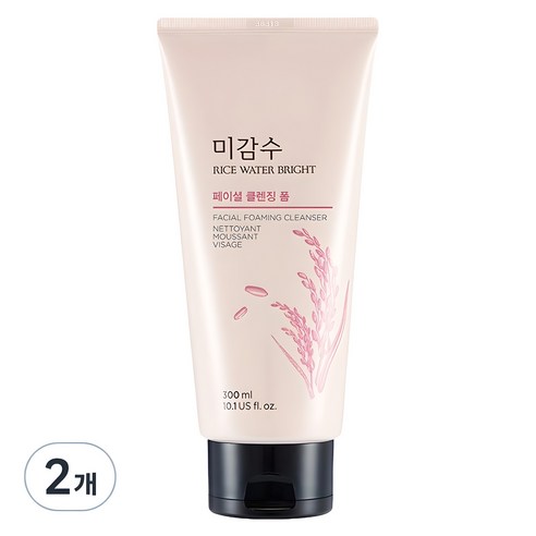 더페이스샵 미감수 브라이트 클렌징폼, 300ml, 2개