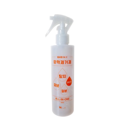 DR.2 유막제거제 200ml 탈지및 강력한세정 실내크리닝과 탈취기능까지 엠씨랩 카케어, 1개