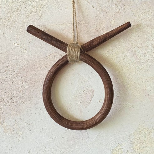 액운은 막고 복은 부르는 행운템? 샤샤벨 원목 소 코뚜레 솔직 후기 소코뚜레