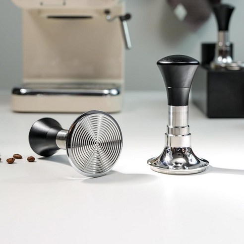 54mm Espresso Tamper with Calibrated Spring Loaded for Breville -【24lb~35lbs Self-Adjustable with So
