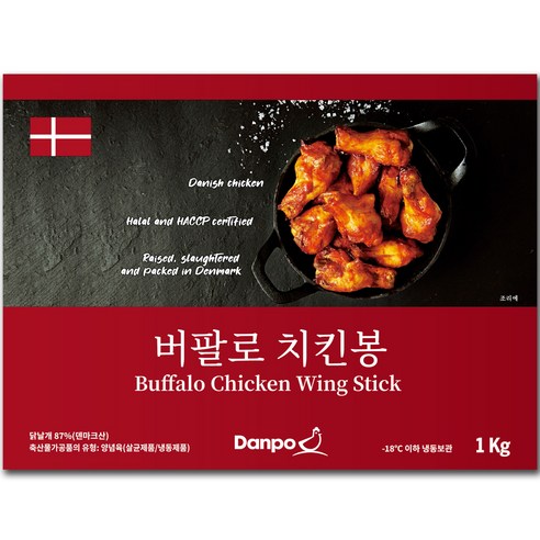 덴포 버팔로 치킨봉, 1kg, 1개