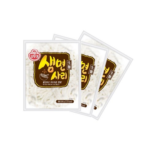 오뚜기 생면 사리, 200g, 50개