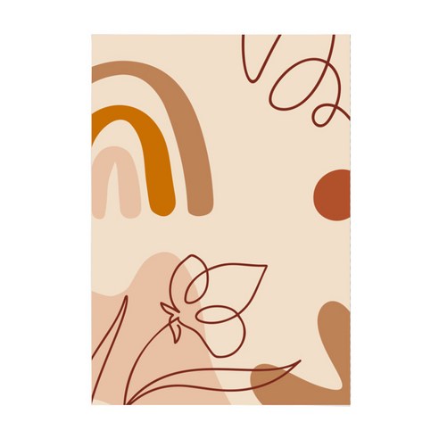 DFMEI 모란디 패브릭 커튼 펀칭 프리커튼, DFMEI 모란데 5., 최소로드는 40 ~ 70cm