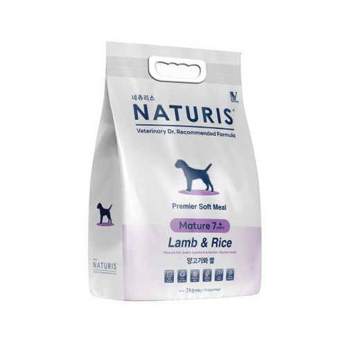네츄리스 머츄어 7+ 소프트사료 3kg (24년 생산), 닭, 1개