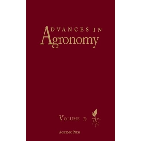 (영문도서) Advances in Agronomy: Volume 70 Hardcover, Academic Press, English, 9780120007707