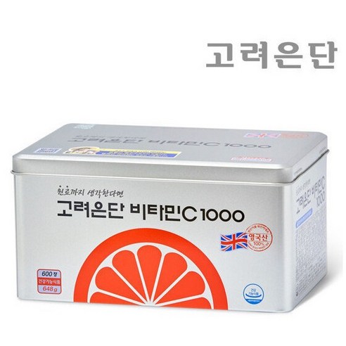 [본사직영] 고려은단 비타민C 1000 600정+쇼핑백 (20개월분), 비타민C 1000 600정