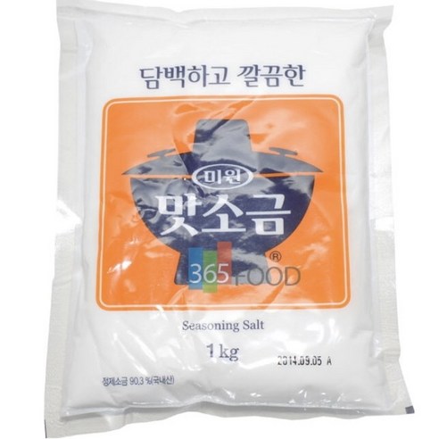 청정원 미원 맛소금 1kg, 1개