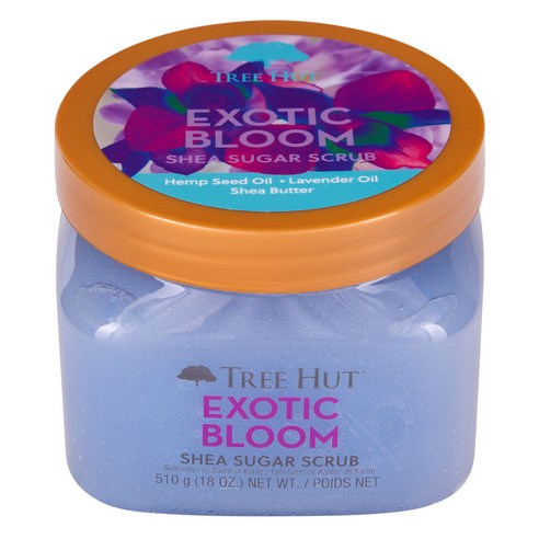 트리헛 엑소틱블룸 스크럽으로 촉촉하고 매끈한 피부, 향기로운 힐링 샤워를 경험하세요!