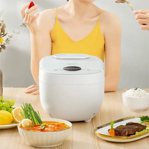 텐트밖은유럽 Midea 미니 밥솥으로 캠핑의 낭만을 맛있는 밥과 함께!