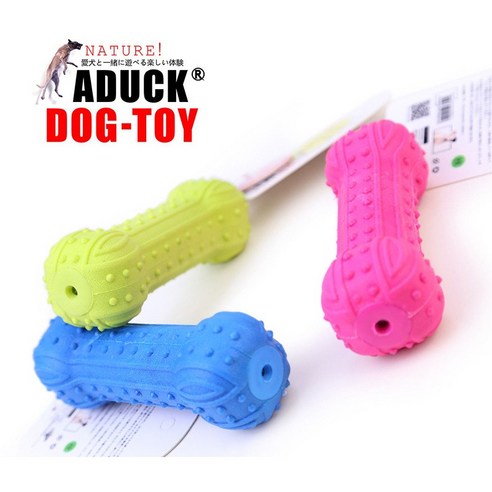 ADUCK 강아지 삑삑이 장난감, 1개, 초록