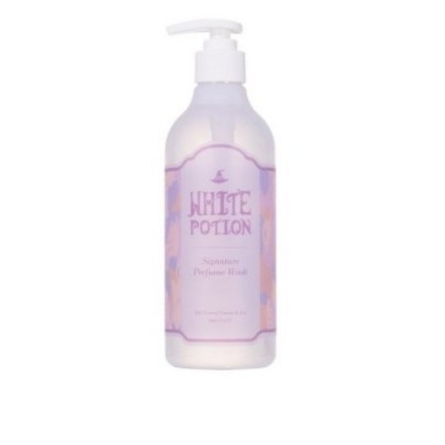 바디홀릭 시그니처 퍼퓸 바디워시 화이트 포션 부케향, 500g, 1개