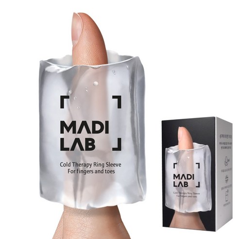 마디랩 손가락 냉찜질 팩 손 마디 부상 붓기 삠 부종 관절염, 1개