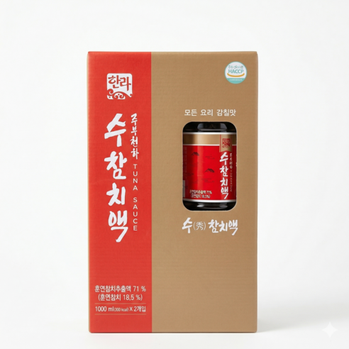 한라 수참치액, 1L, 2개