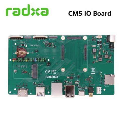 Radxa CM5 IO 보드 Radxa CM5 개발 보드용 3x100 핀 빠른 기능 검증, 한개옵션4