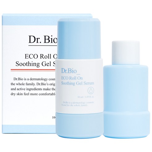 닥터바이오 에코 롤온수딩젤 세럼 본품50ml+ 리필 50ml, 1세트