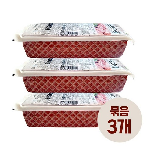 삼호 스모크햄 1kg 국내산 대용량햄 묶음3개