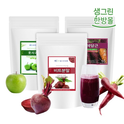 ABC주스 분말 가루 450g 풋사과 비트 자색당근, 1개