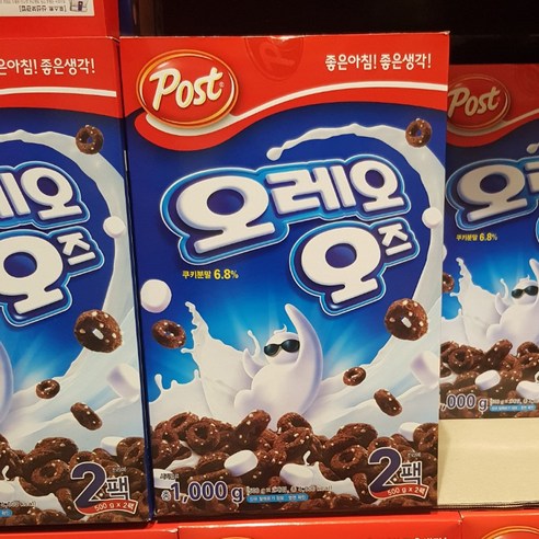 트레이더스 포스트 오레오 오즈 시리얼, 500g, 2개