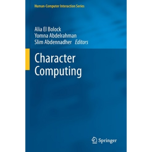 (영문도서) Character Computing Paperback, Springer, English, 9783030159566