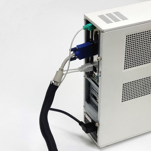 전선 정리에 혁명을 일으키는 매직케이블 정리 튜브