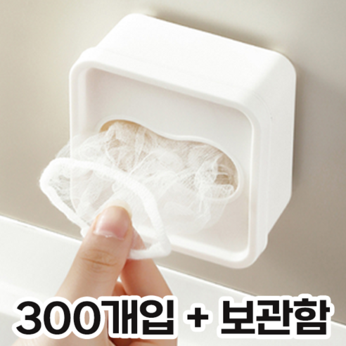 맘편한생활 싱크대 배수구 거름망, 1세트, 300개입