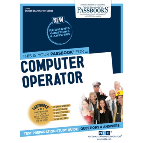 Computer Operator Volume 158 Paperback, Passbooks, English, 9781731801586