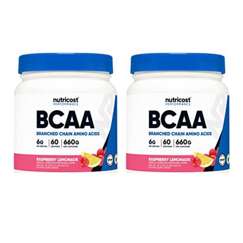 BCAA 파우더 라즈베리 레모네이드 60서빙 2개, 660g