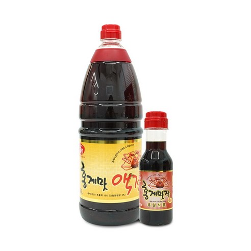 홍일식품 홍게 맛 액젓 1 800ml + 홍게 맛장 소스 200ml 세트, 1세트